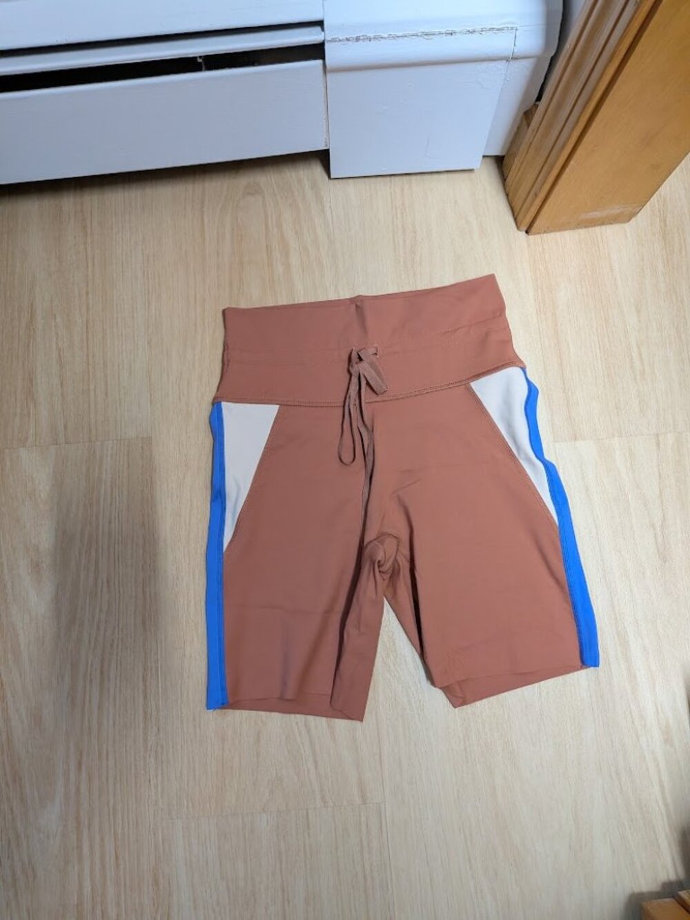 OFFLINE By Aerie Goals Colorblock Bike Short Twilight Large L